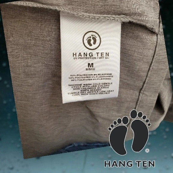 Hang Ten | Water Repellant Hybrid Jacket | Gray | NWT - Picture 5 of 6